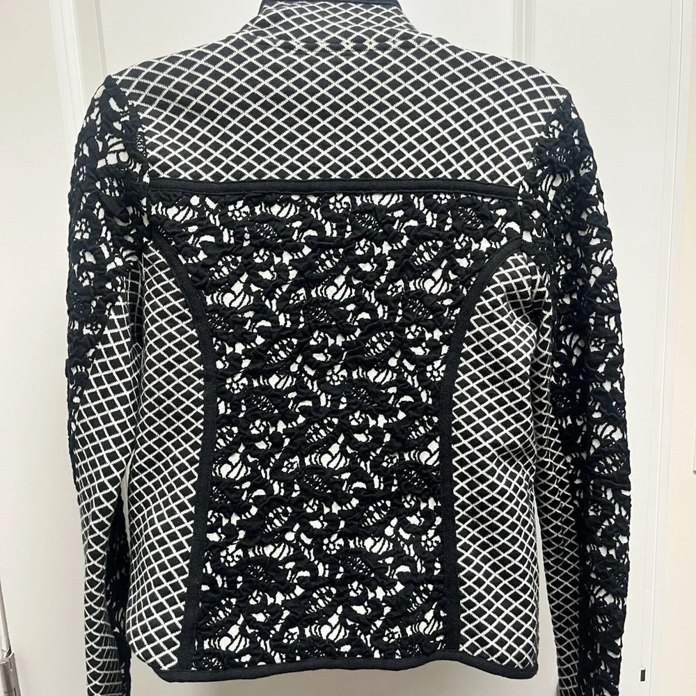Moth (Anthropologie) Jacquard Moto jacket